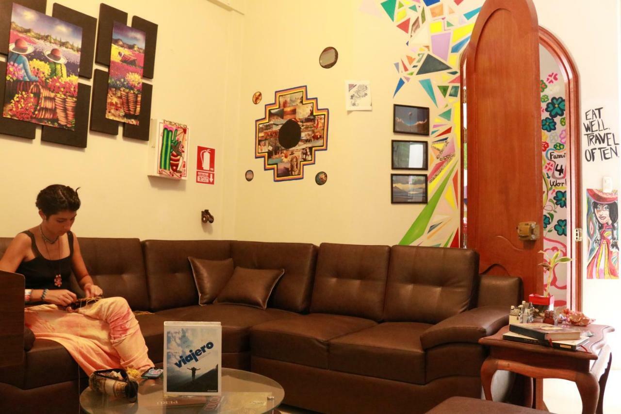 Tierras Viajeras Hostel Cultural Лима Экстерьер фото